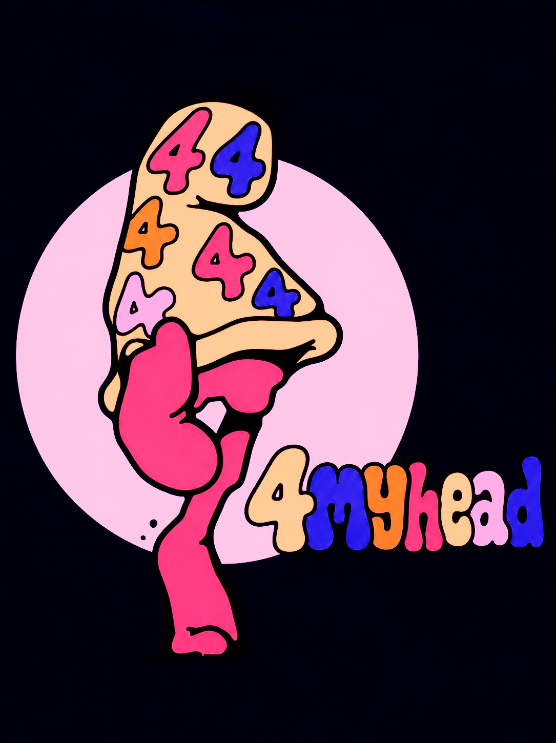 4myhead artwork from the Grateful Pop Up archive