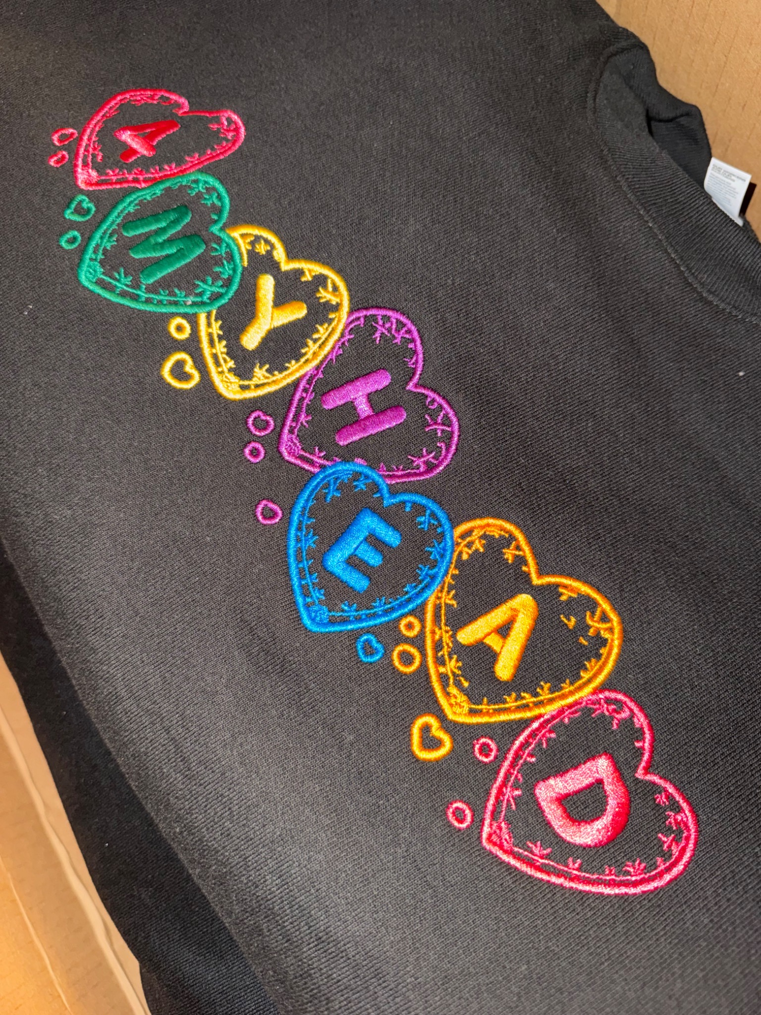 forget-me-not 💘 Sweatshirt — picture 3 of 3